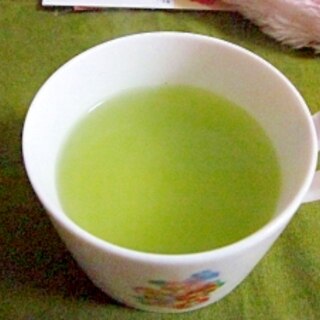 梅の香りのナイトキャップ緑茶